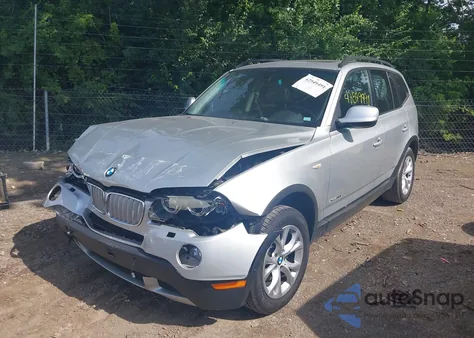 2010 BMW X3 xDrive30I z USA, uszkodzony, nr VIN WBXPC9C45AWJ37851